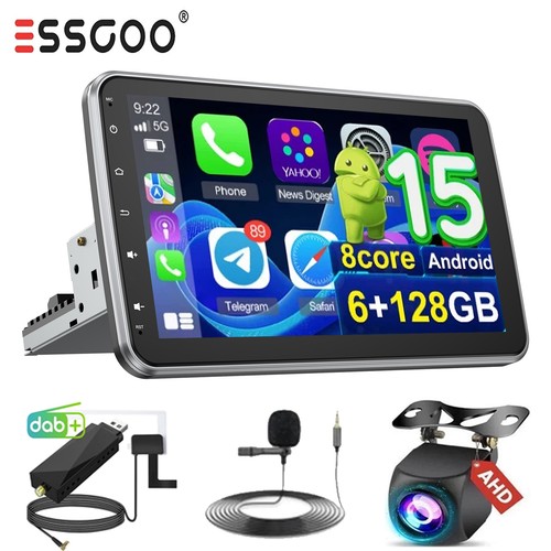 Carplay android 15 360 - 10.1", 360°